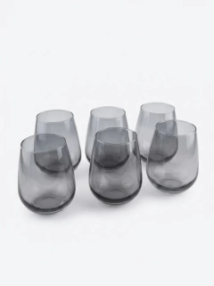 Set x6 Copones Gris 470ml GH-0155G, foto 2 de 2