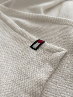 Cubrecama Tommy Hilfiger Queen Blanco, foto 3 de 4