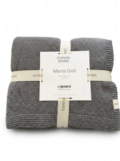 Manta Grid Gris GH-0142G, foto 3 de 3