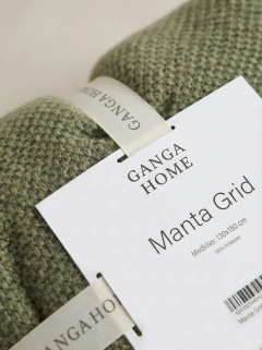 Manta Grid Verde GH-0142V, foto 3 de 5