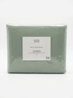 Set x3 Piezas Funda Duvet Verde Claro, foto 4 de 4