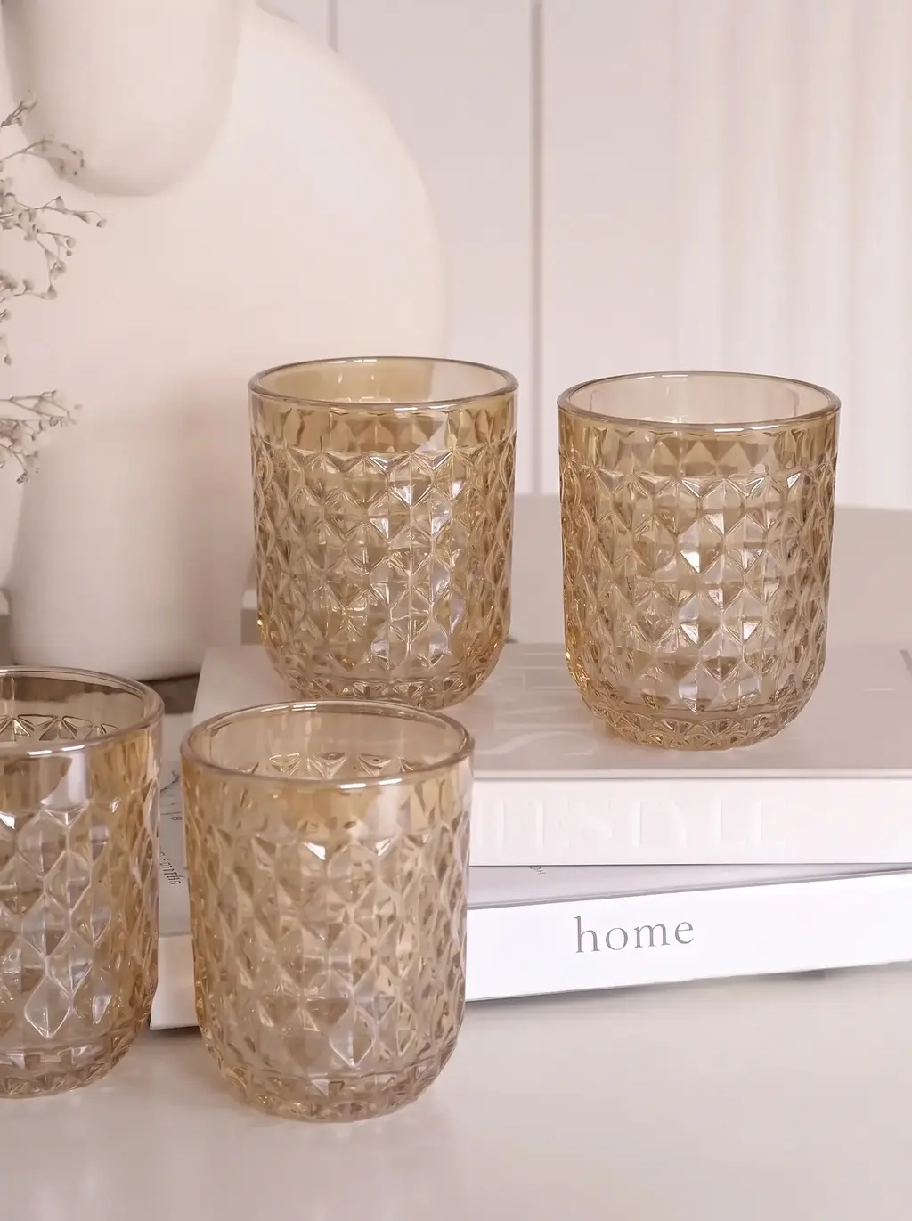 Set x6 Vasos Bali 260ML Ambar