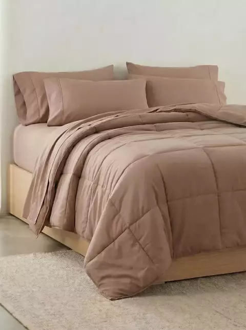 Kit 5 Piezas Comfort King Mauve GH-2027K-MA