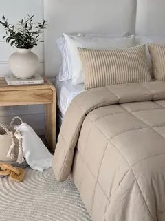 Acolchado Georgia King Beige GH-2025K-BE, foto 1 de 3