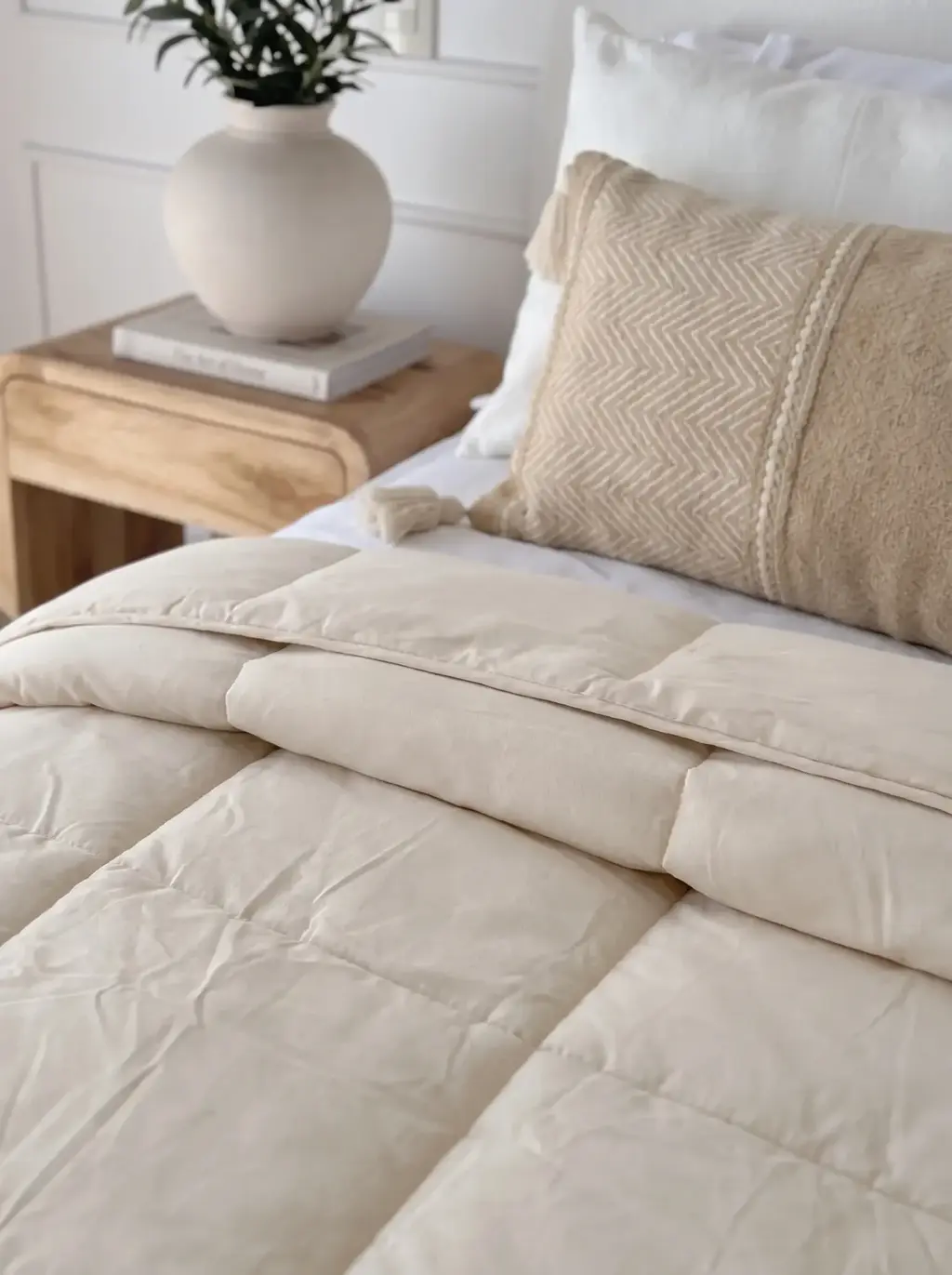 Acolchado Georgia King Crema GH-2025K-C