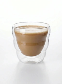 Vaso Doble Vidrio Ondas GH-2234, foto 1 de 3