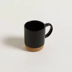 Mug net black base de corcho, foto 3 de 4