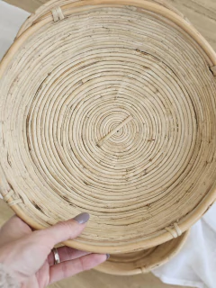 Canasta de rattan ecuador, foto 3 de 4