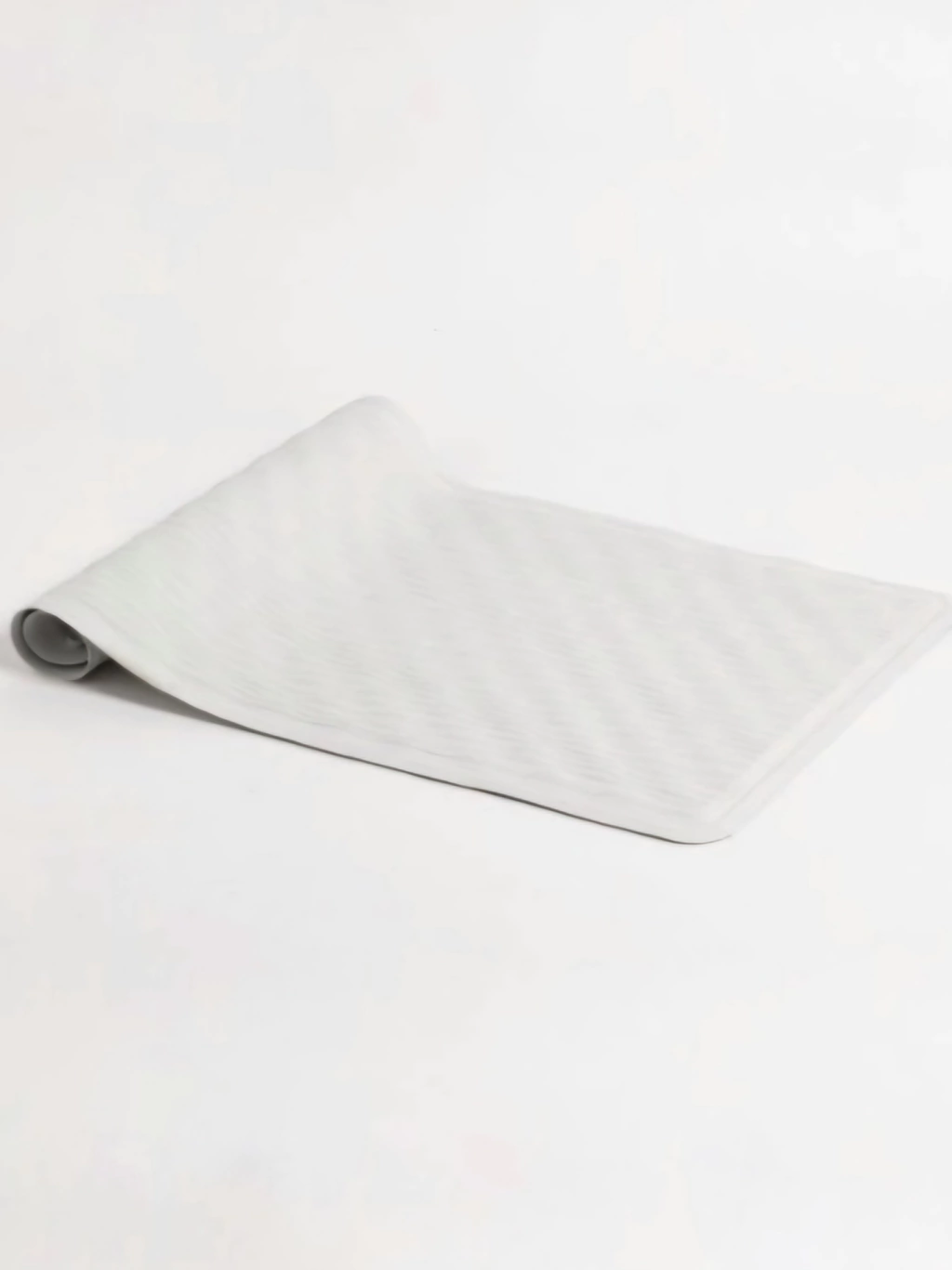Alfombra antideslizante relieve blanco 40x70