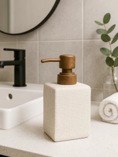 Dispenser simil lino natural, foto 1 de 4