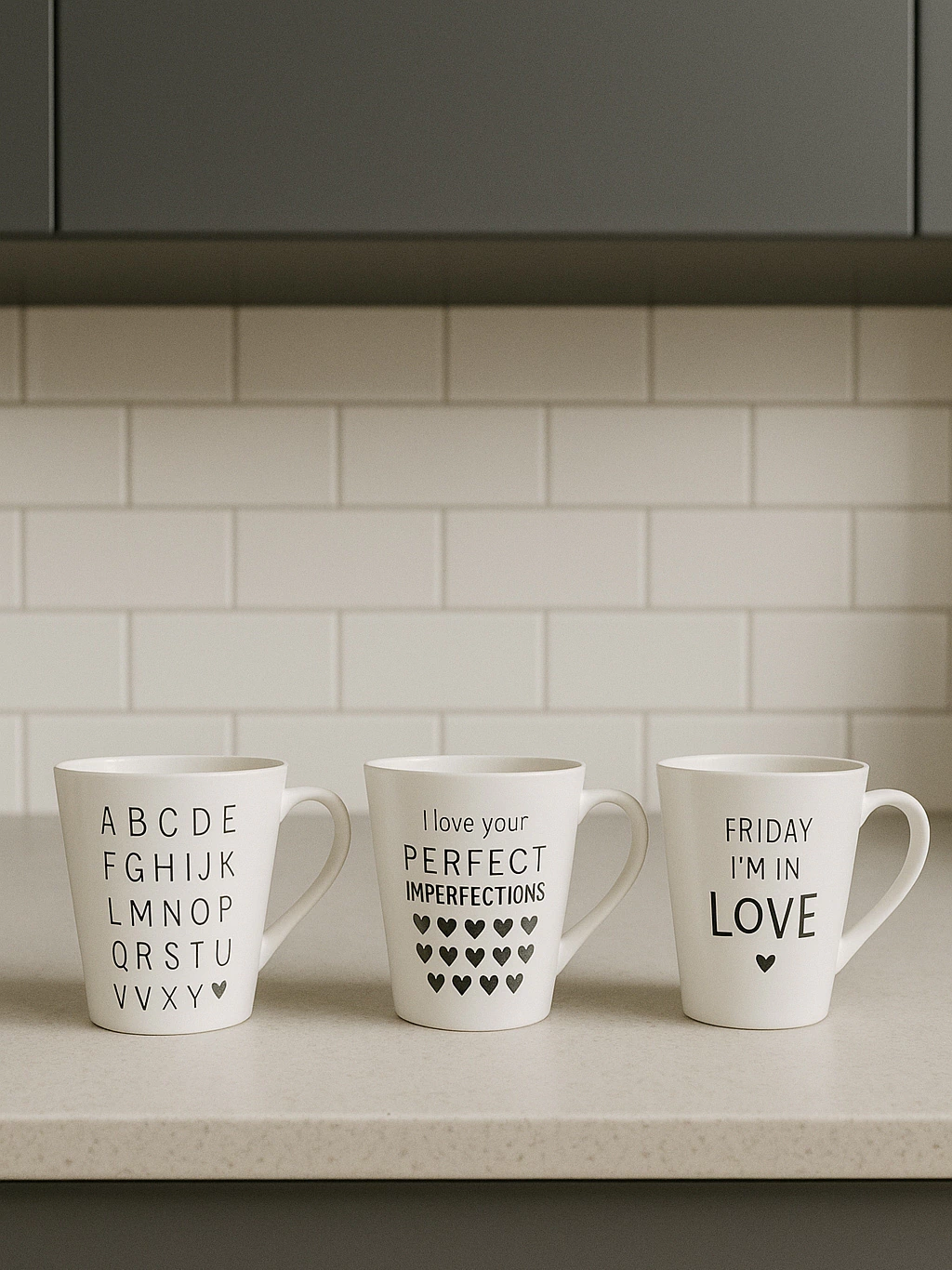 Jarro mug de porcelana love