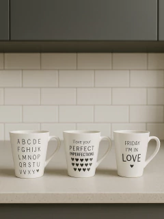 Jarro mug de porcelana love, foto 1 de 3