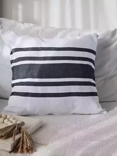 Funda santurce tussor negro-óptico 60x60, foto 1 de 2