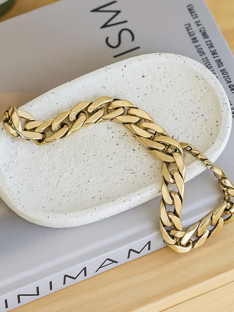 Bandeja oval deco laiya 15x10 cm