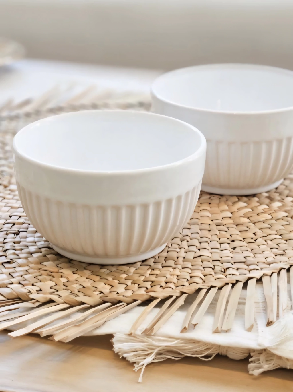 Bowl cane blanco