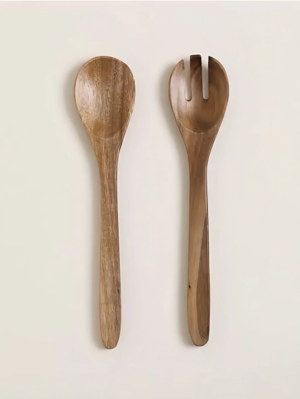 Set cuchara y tenedor acacia 30cm