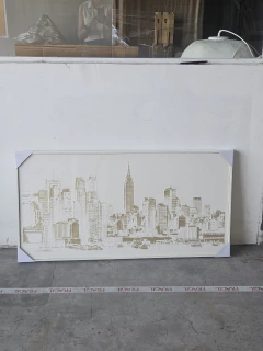 Cuadro Big New York Sepia 60x120 cm, imagen 5