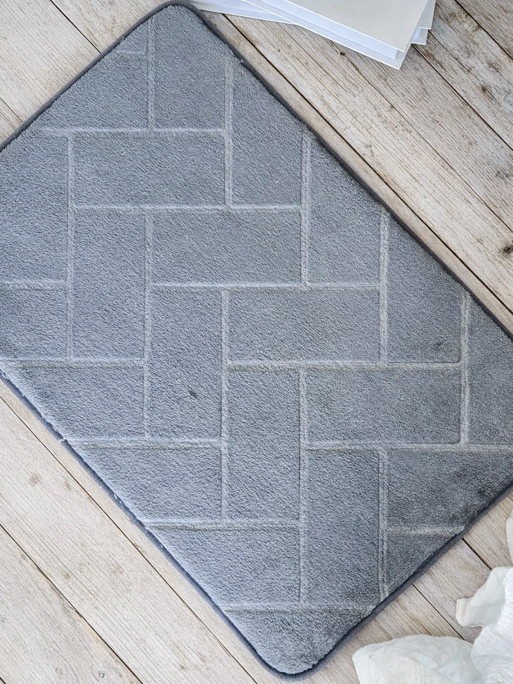 Alfombra de baño ladrillos 40x60 cm