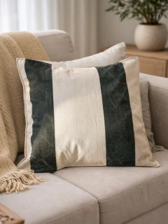Funda de almohadon guernica negro (2 medidas), foto 1 de 4