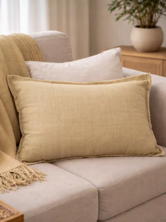 Funda de almohadon gasa 50x70- Arena, foto 1 de 3