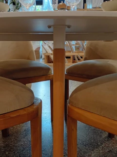 Mesa comedor Nordica 120 cm, foto 3 de 3