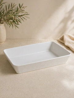 Fuente rectangular porcelana 25,5x16,5