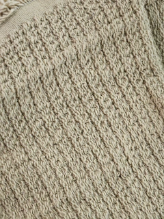 Manta Cotton Beige, foto 2 de 3