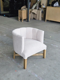 Sillon Gervasoni Tapizado Boucle Beige, foto 4 de 5