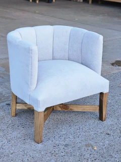 Sillon Gervasoni Tapizado Boucle Gris, foto 2 de 7