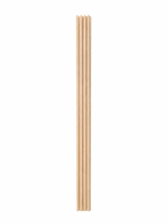 Pack x 4 Varillado de PVC tono madera claro, foto 3 de 3