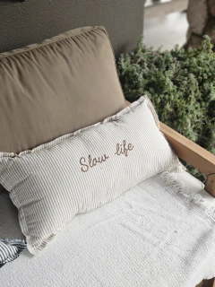 Almohadon Slow Life 35x70, foto 2 de 3