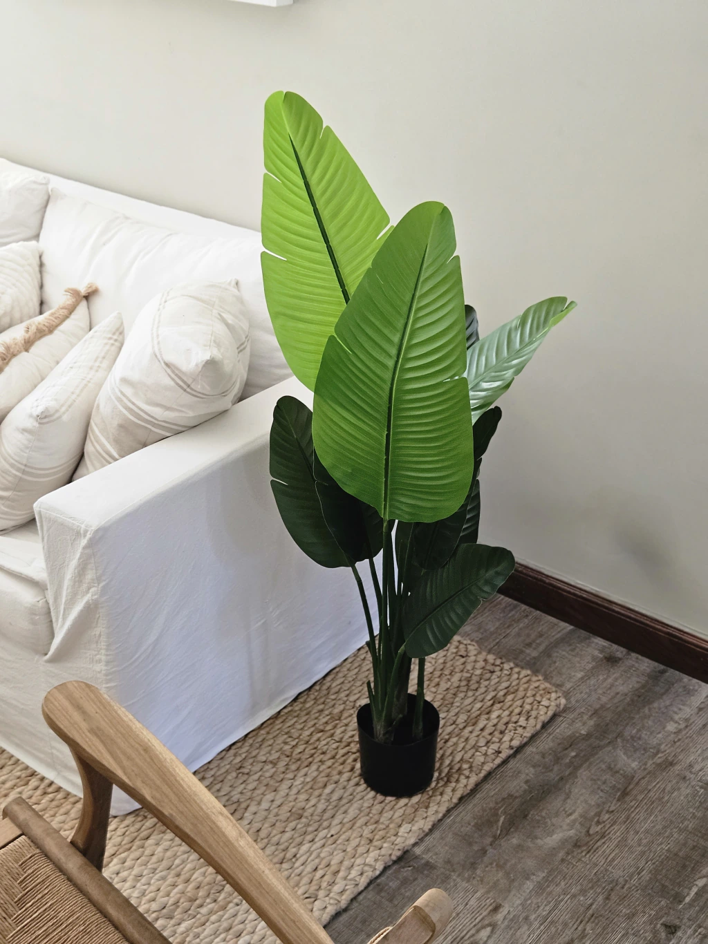 Planta Artificial Strelitzia nicolai 120cm