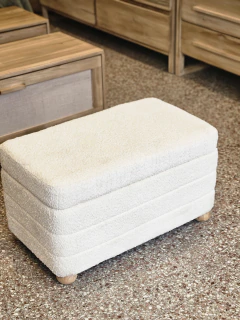 Baulera Pie de Cama Boucle, foto 3 de 3