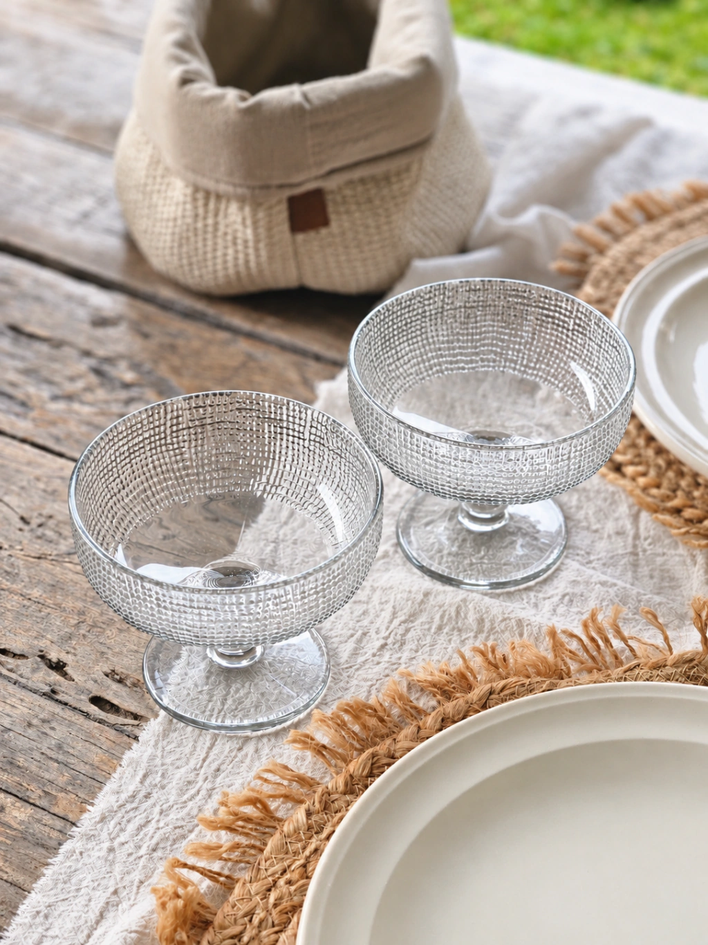 Set x 6 Bowl Clear Sara