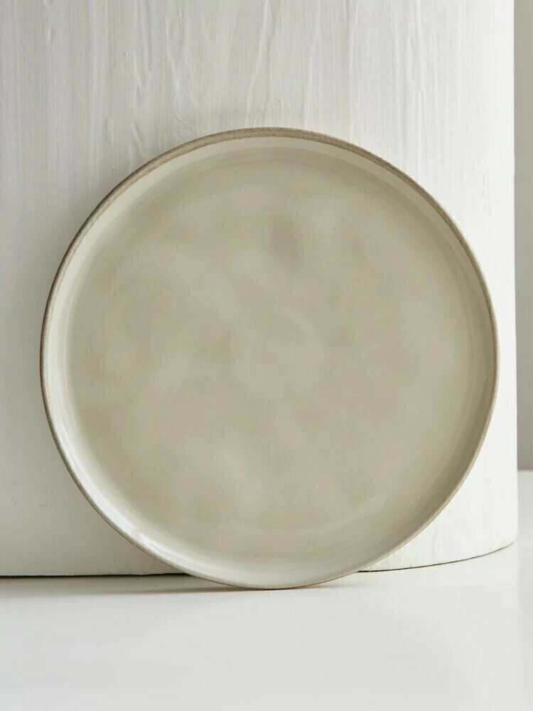 Set x6 plato playo linea organica plain rustica