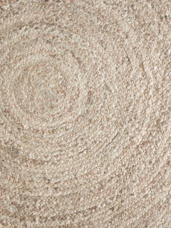 Alfombra Yute Redonda 150CM, foto 3 de 4