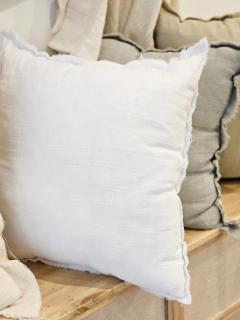 Funda de almohadon gasa 50x50- off white, foto 2 de 3