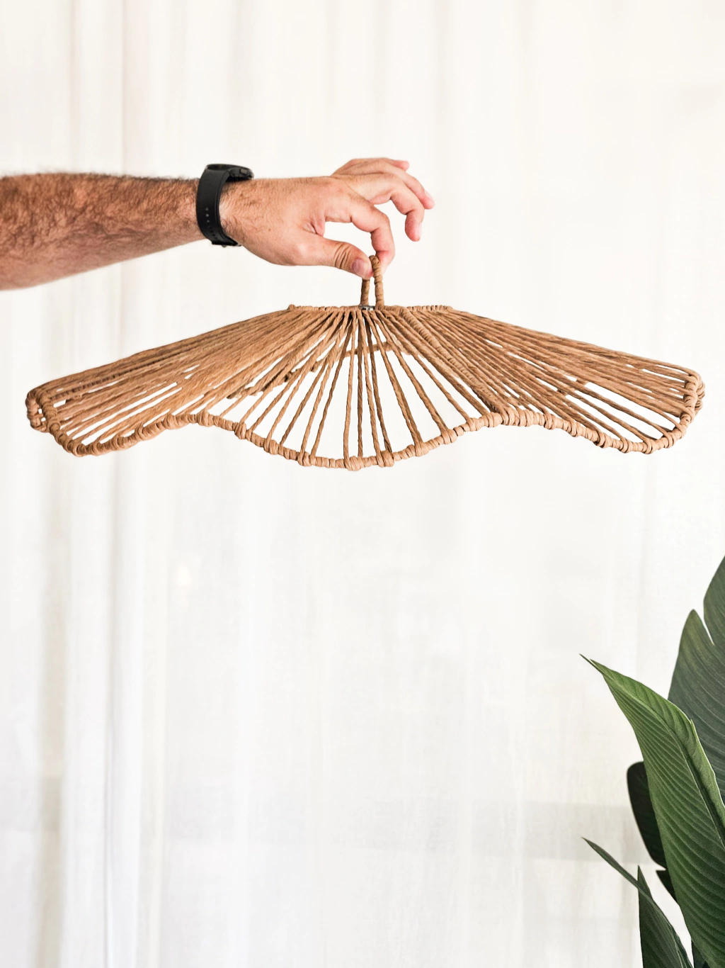 Pantalla capelina 50 cm kraft