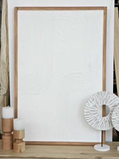 Cuadro Indira con marco 60x90