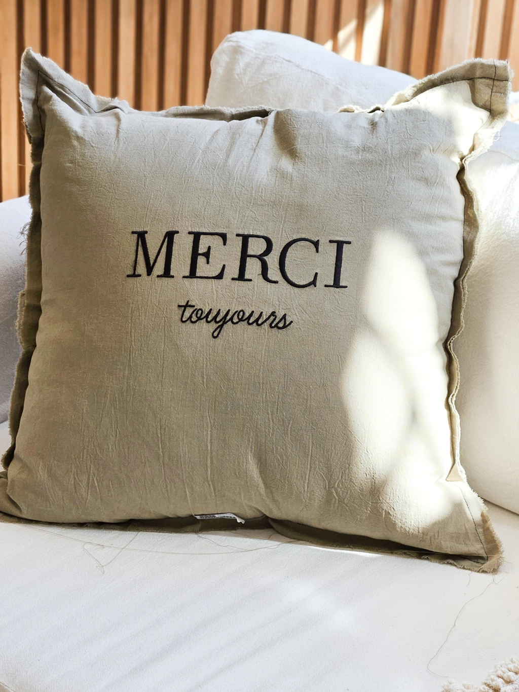 Almohadon merci 60x60