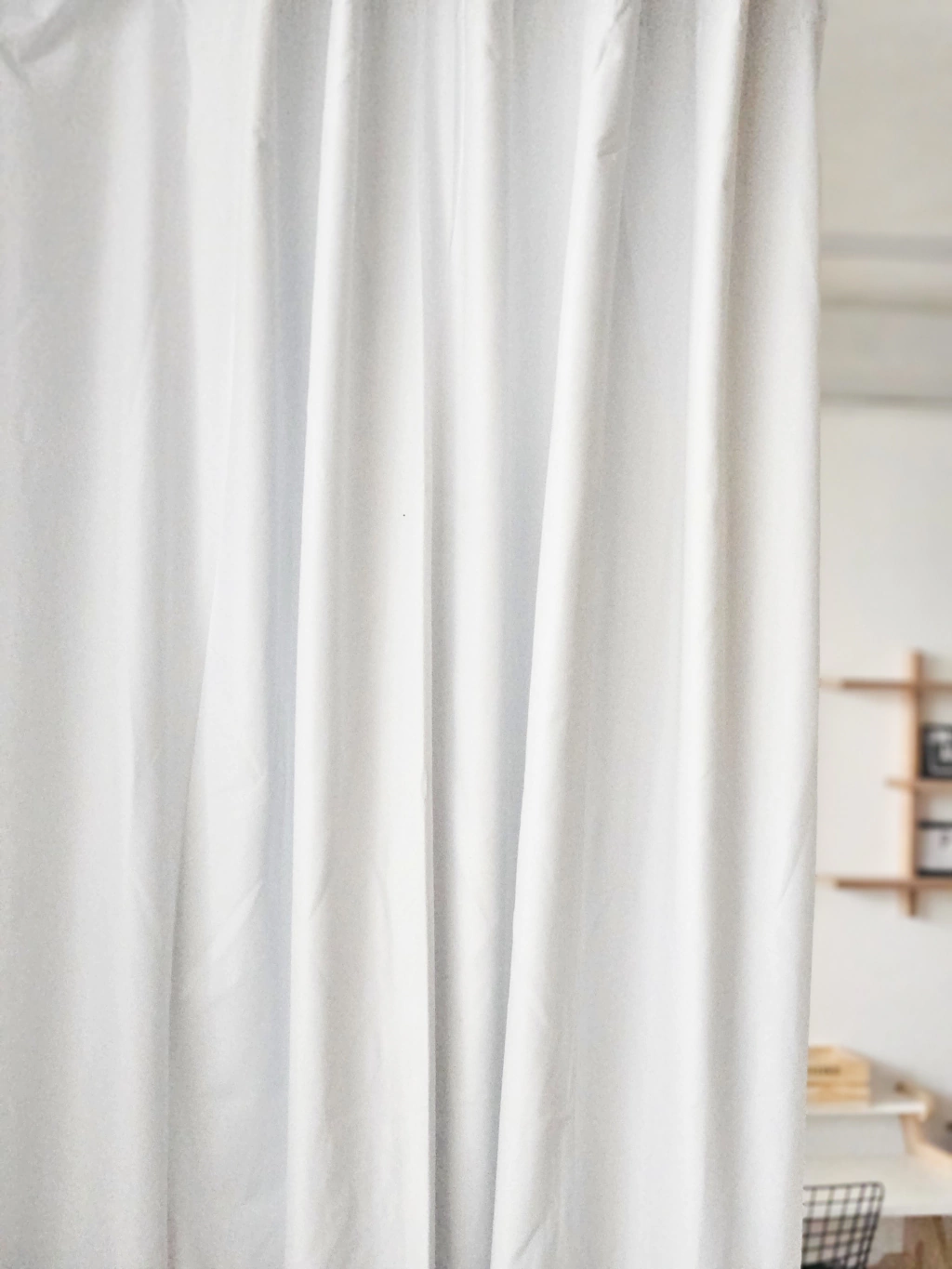 Pack x2 cortina blackout liso off white