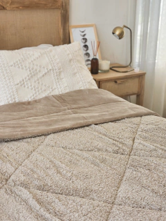 Edredon flannel con corderito king, foto 2 de 8