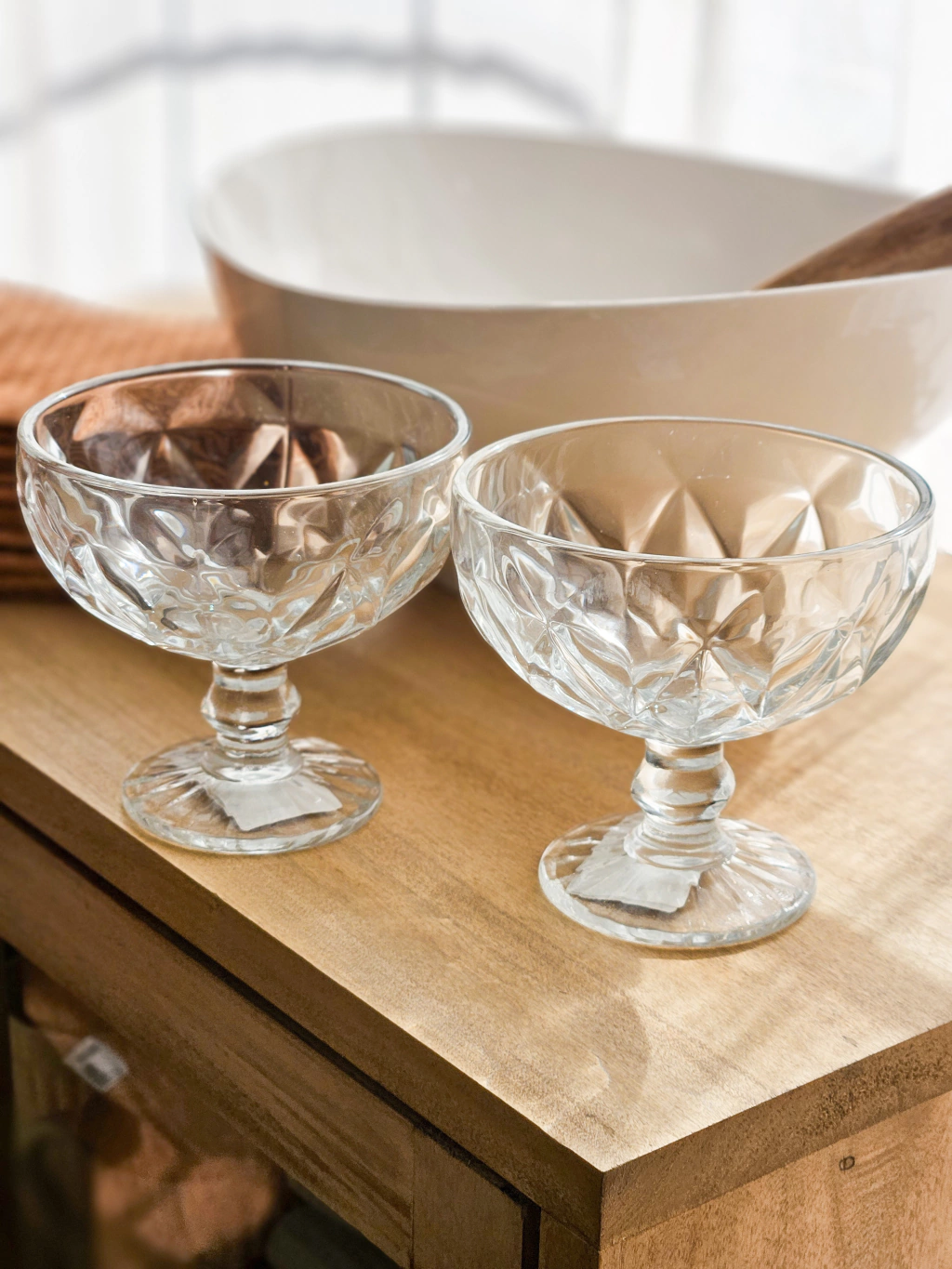 Bowl con pie male clear