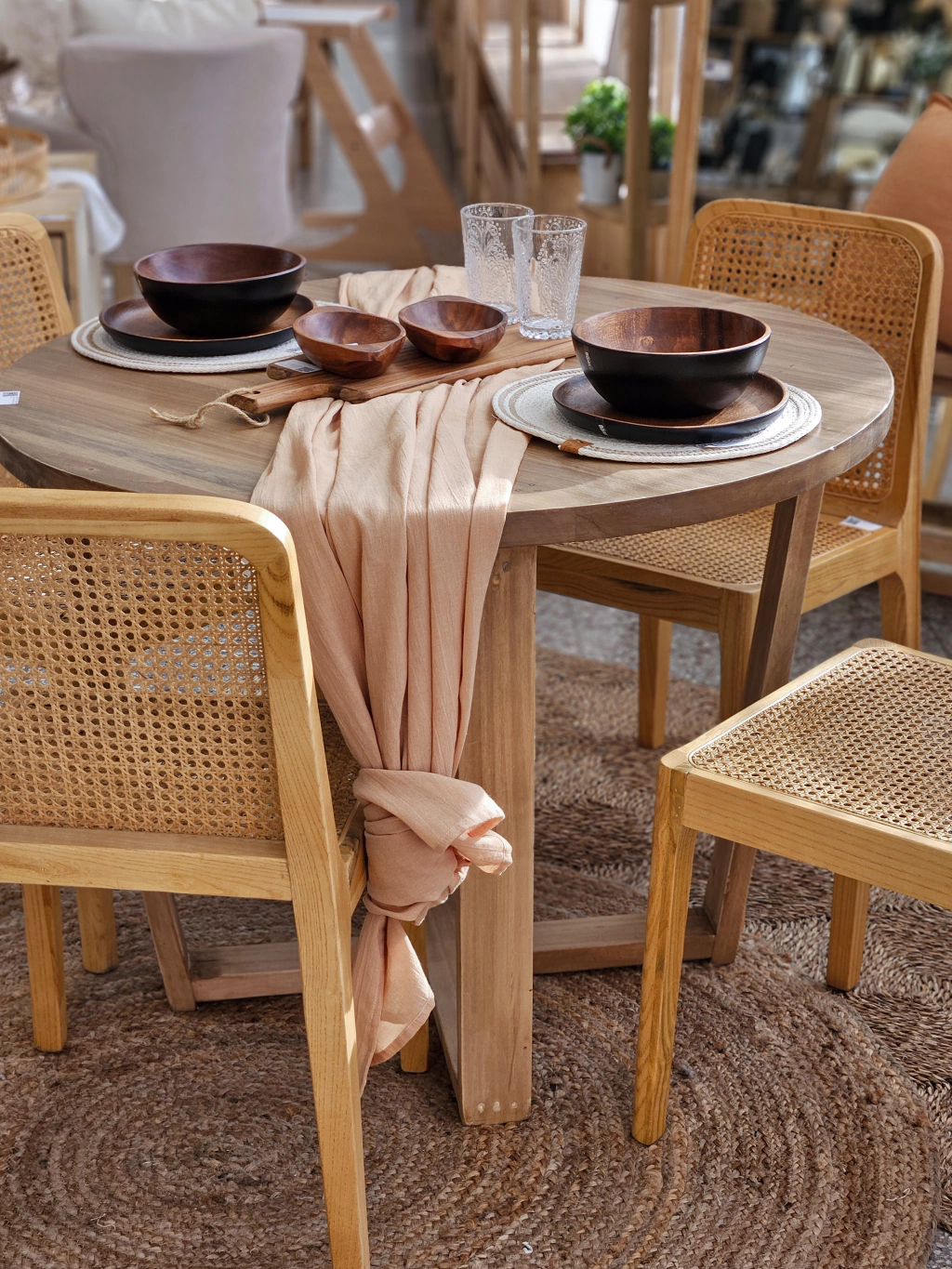 Mesa de comedor alamo redonda