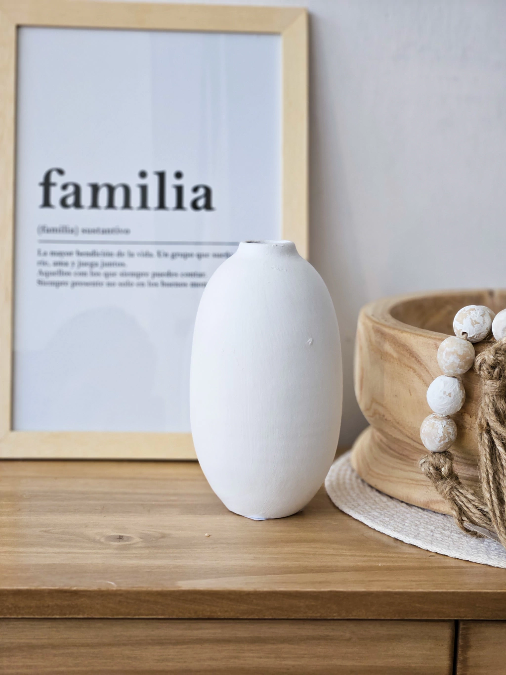 Florero gres xl