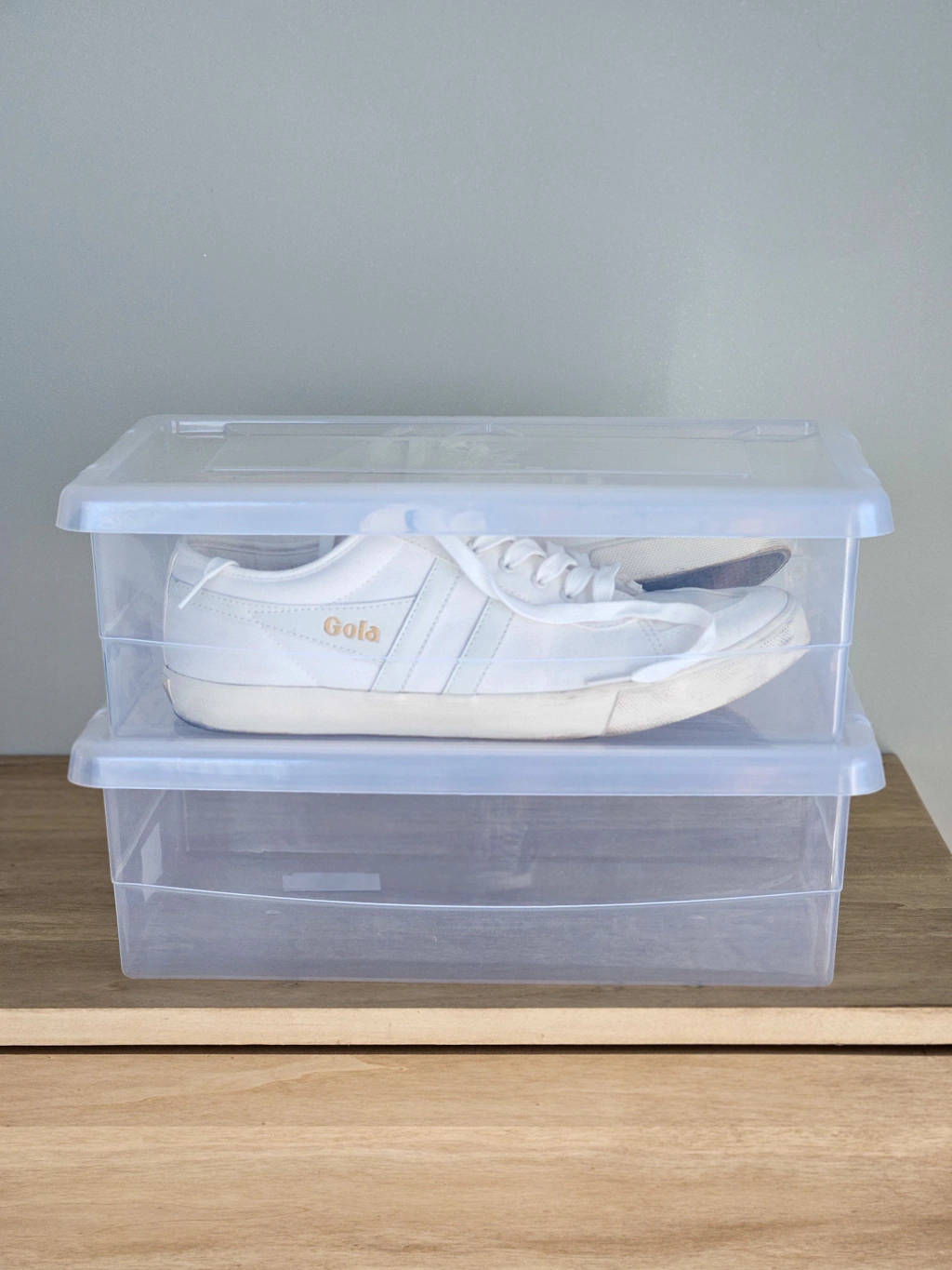 Caja organizadora multiuso transparente