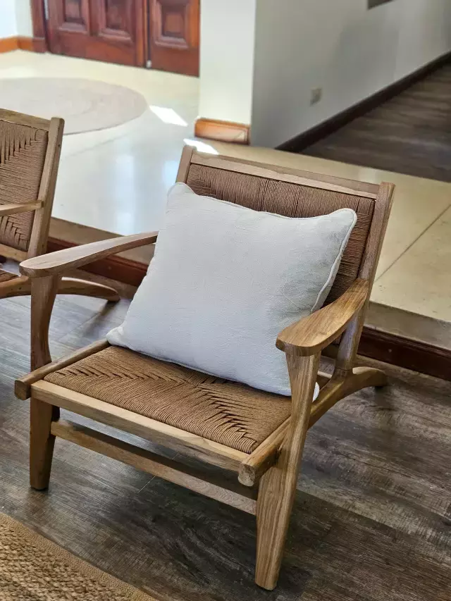 Almohadon panama natural 60x60