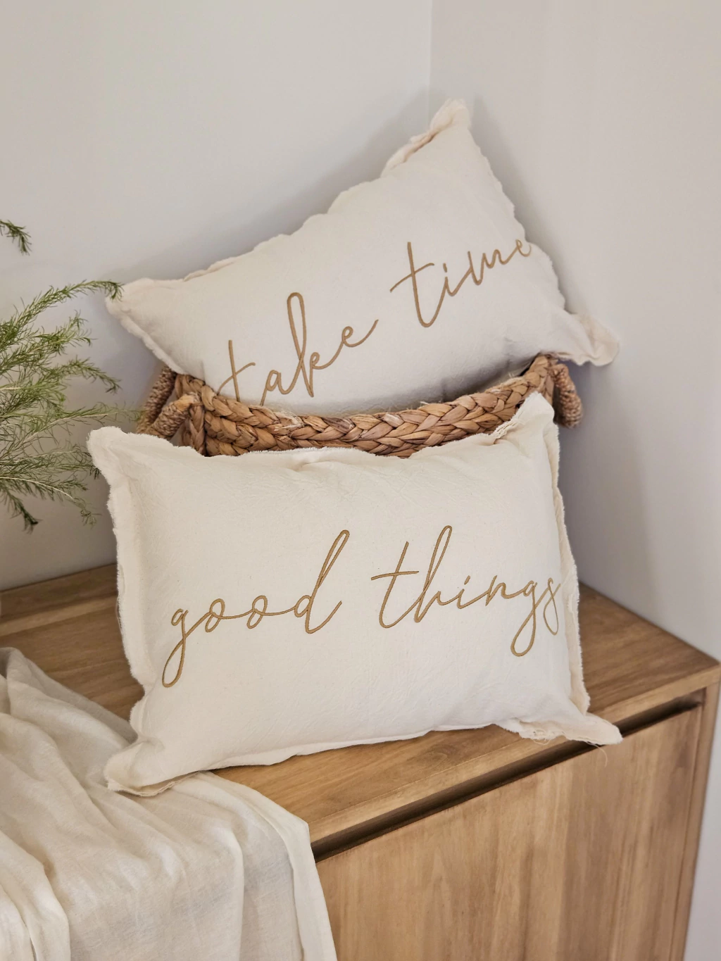 Duo de Almohadones Good thing - Take Time Natural