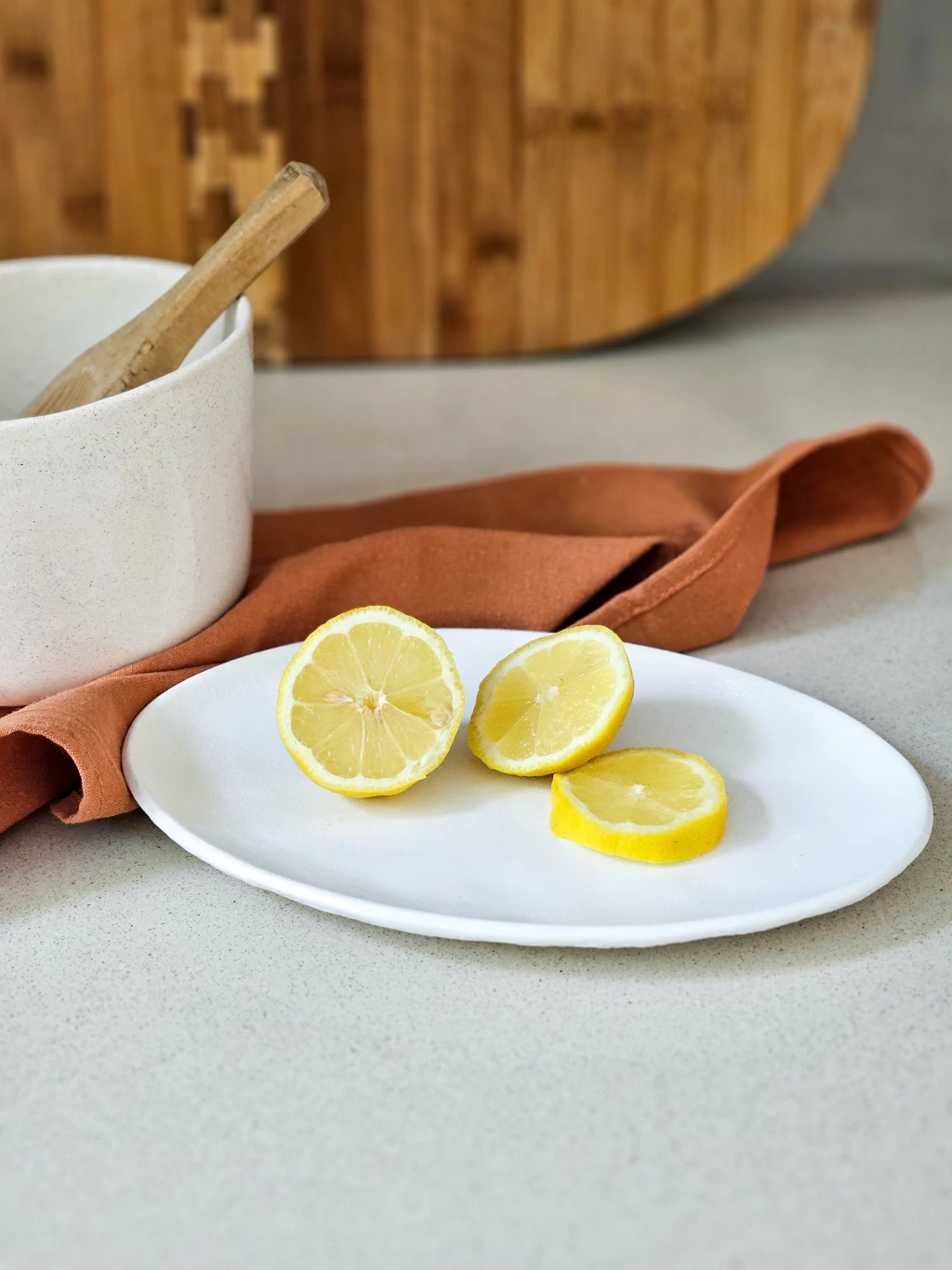 Bandeja oval dinant white 23x16 cm