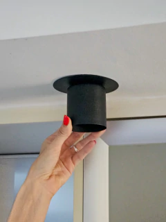 Aplique de techo negro, foto 2 de 3